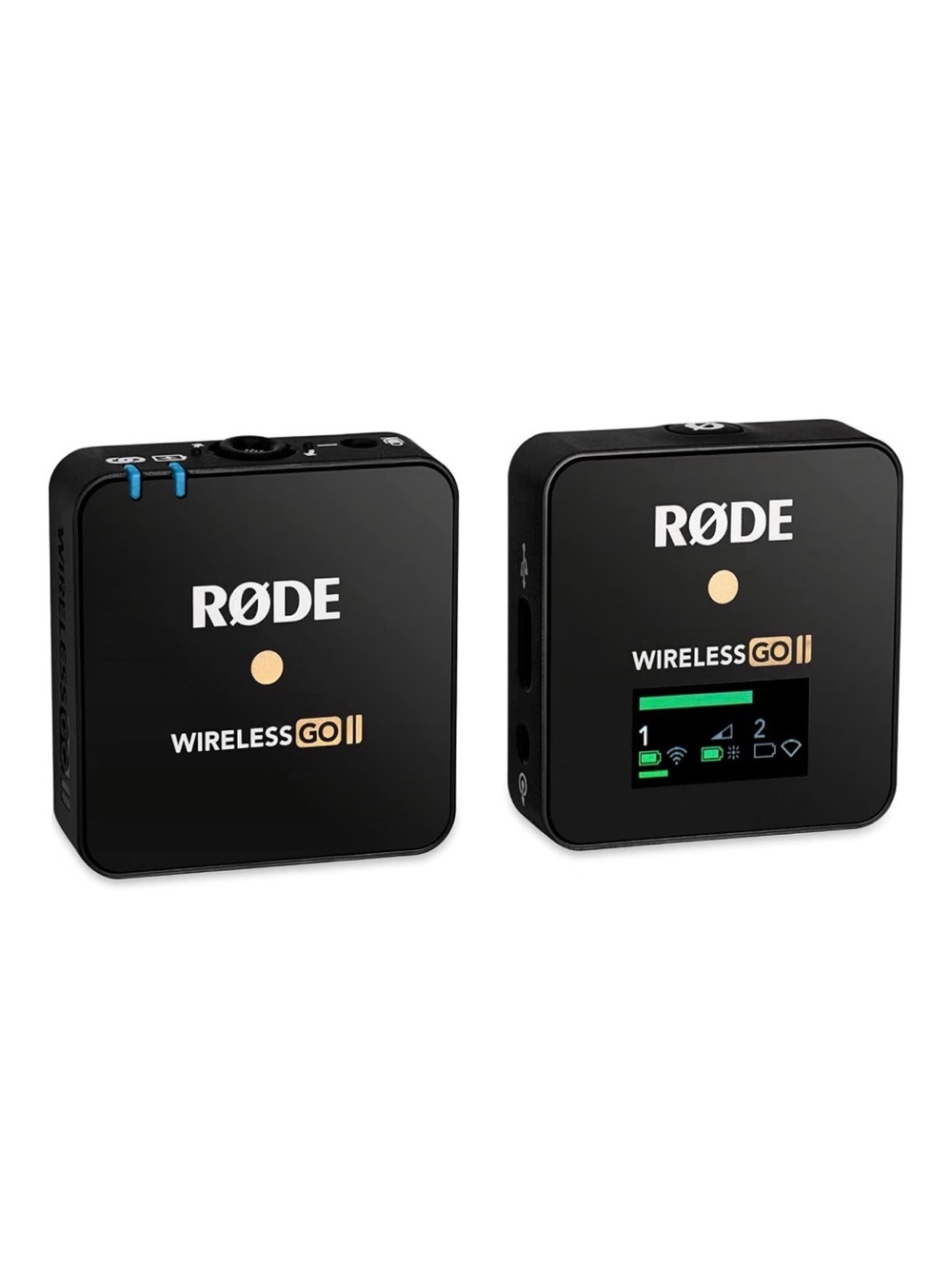 RØDE Wireless GO II Compact Dual Wireless Microphone System - Black